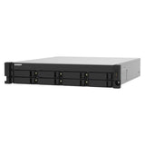 QNAP TS-832PXU-RP 8-Bay Rackmount NAS Box, Alpine AL324 Processor, 4GB DDR4 RAM, 2x 2.5GbE & 2x 10GbE SFP+ Ports, Redundant 250W Power Supply, 1 Year Warranty | TS-832PXU-RP-4G