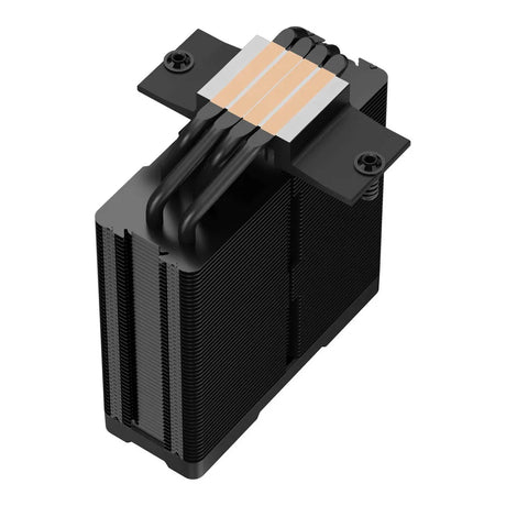 DeepCool AG400 Digital Plus ARGB CPU Cooler, 4 Heatpipes, Real-Time Status Display, Supports Intel, AMD Sockets, Black, 1 Year Warranty | R-AG400-BKADMP-G-1