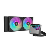 Refroidisseur liquide AIO DeepCool LT240, radiateur de 240 mm, capuchon Prisim RGB adressable, compatible avec les sockets Intel et AMD, 2 ventilateurs RGB, noir, garantie de 1 an | R-LT240-BKAMNC-G-1