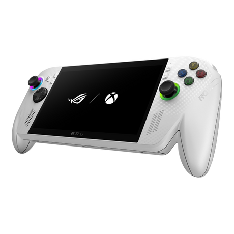 Asus ROG Xbox Ally Handheld Console, AMD Ryzen Z2 A Processor, 16GB RAM, 512GB SSD, AMD Radeon Graphics, 7" FHD 120Hz Display, Handheld compatibility, HD haptics, Windows 11 Home, White, 1 Year Warranty | RC73YA-NH002W