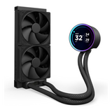 NZXT Kraken Elite 240 AIO Liquid Cooler, 2.72" IPS Display, Supports Intel, AMD Sockets, F120P Static Pressure Fans, Black, 1 Year Warranty | RL-KN24E-B1