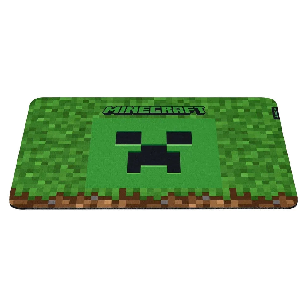 Razer Gigantus V2 Cloth Minecraft Edition Gaming Mouse Pad, Medium Size, Micro-Weave Cloth Surface, Anti-Slip Base, Thick, High-Density Rubber Foam, Green, 1 Year Warranty | RZ02-03333800-R3M1