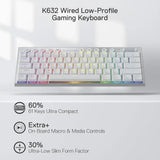 Redragon-Horus-Mini-Pro-Gaming-Keyboard-K632W-RGB-PRO-RED
