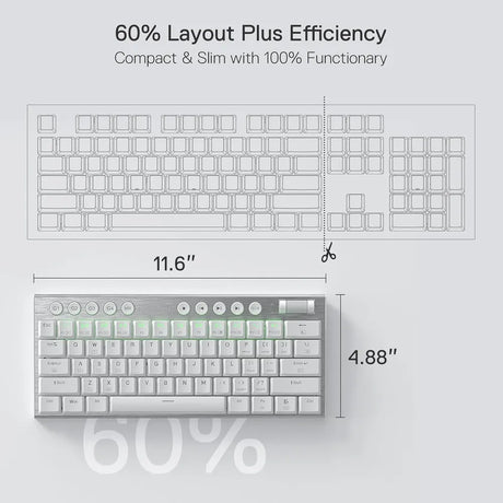 Redragon-Horus-Mini-Pro-Gaming-Keyboard-K632W-RGB-PRO-RED