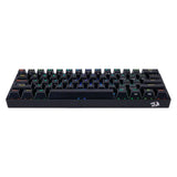 Redragon K530 Pro Draconic Wireless Mechanical Gaming Keyboard, 60% Layout, 2.4 GHz, Bluetooth 5.0 & USB-C Wired, Hot-Swappable Brown Switches, RGB Backlight, 3000mAh Battery, Black, 1 Year Warranty | K530RGB-PRO-BROWN