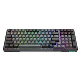 Redragon K688 Bragi Pro Wireless Mechanical Gaming Keyboard, 96% Layout, 2.4 GHz, Bluetooth & USB-C Wired, Hot-Swappable Longyin Linear Switches, RGB Backlight, Full Anti-Ghosting, Black, 1 Year Warranty | K688GB-RGB-PRO