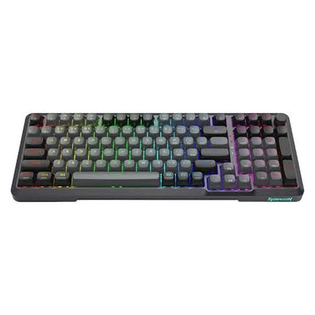 Redragon K688 Bragi Pro Wireless Mechanical Gaming Keyboard, 96% Layout, 2.4 GHz, Bluetooth & USB-C Wired, Hot-Swappable Longyin Linear Switches, RGB Backlight, Full Anti-Ghosting, Black, 1 Year Warranty | K688GB-RGB-PRO