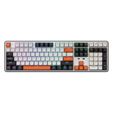 Redragon K689 Wyvern Pro Wireless Mechanical Gaming Keyboard, Full-size Layout, 2.4 GHz, Bluetooth 3.0/5.0 & USB-C Wired, Mint Mambo Linear Switches, RGB Backlight, 4000mAh Battery, Black, 1 Year Warranty | K689WBO-RGB-PRO