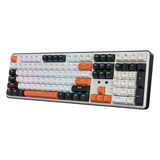 Redragon K689 Wyvern Pro Wireless Mechanical Gaming Keyboard, Full-size Layout, 2.4 GHz, Bluetooth 3.0/5.0 & USB-C Wired, Mint Mambo Linear Switches, RGB Backlight, 4000mAh Battery, Black, 1 Year Warranty | K689WBO-RGB-PRO