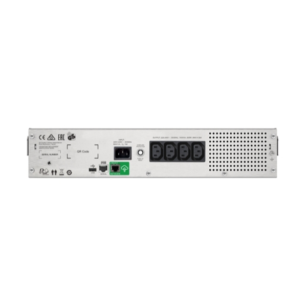 APC Smart-UPS 1500VA, 230V, LCD, rackmount, 2U, 4x IEC 320 C13 & 2x IEC Jumpers outlets, w/SmartConnect port | SMC1500I-2UC