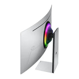 Samsung G8 Odyssey OLED Ultra Wide Curved Gaming Monitor, 34" UWQHD (3440 x 1440) Resolution, 175Hz, Anti-glare, 0.03 ms (GTG) Response Time, WiFi & Bluetooth, USB, HDMI, DisplayPort, Tilt/Pivot/Swivel/Height Adjustable Stand, FreeSync & G-Sync