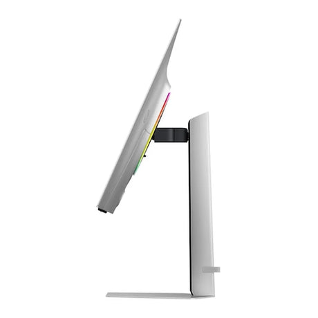 Samsung Odyssey OLED G8 G81SF Gaming Monitor, 32" 4K (3840 x 2160) Resolution, 240Hz, Anti-glare, 0.03 ms (GTG) Response Time, USB, HDMI, DisplayPort, Tilt/Pivot/Swivel/Height Adjustable Stand, Silver, 1 Year Warranty | LS32FG810SMXUE