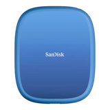 SanDisk Creator Phone Portable SSD, 2 TB, USB 3.2 Gen 2, 1000MB/s Read / 950MB/s Write Speed, Drop Protection, IP65 Water & Dust Resistance, Blue, 1 Year Warranty | SDSSDE62C-2T00-G25