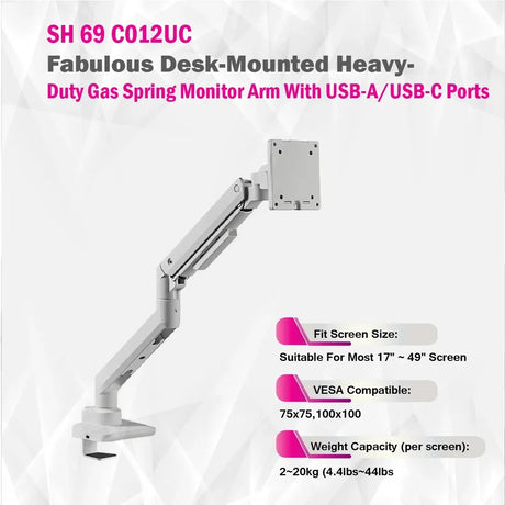 Skill-Tech-Single-Monitor-Desk-Mount-SH69-C012UC