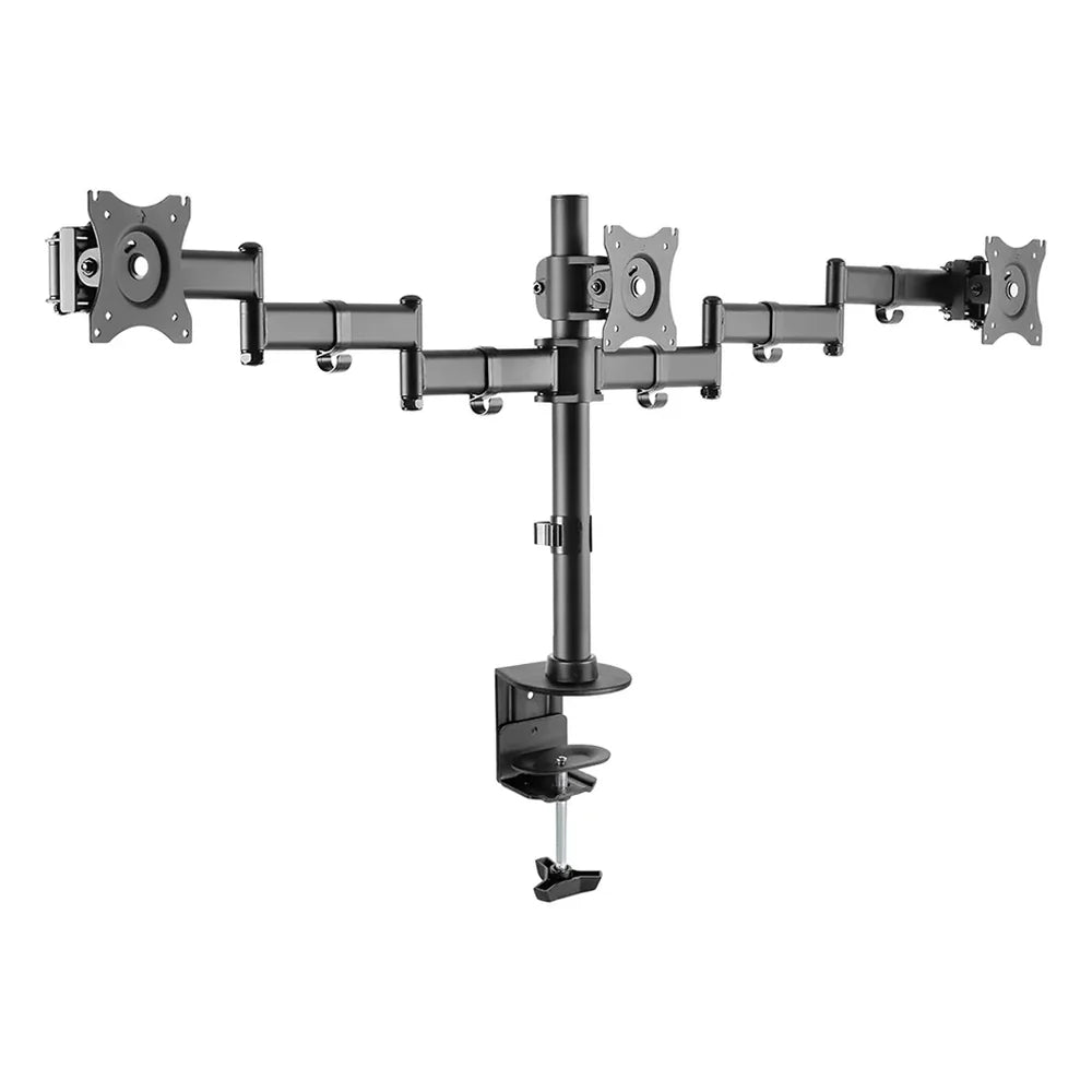 Skill-Tech-Triple-Monitor-Articulating-Desk-Mount-SH070-C036