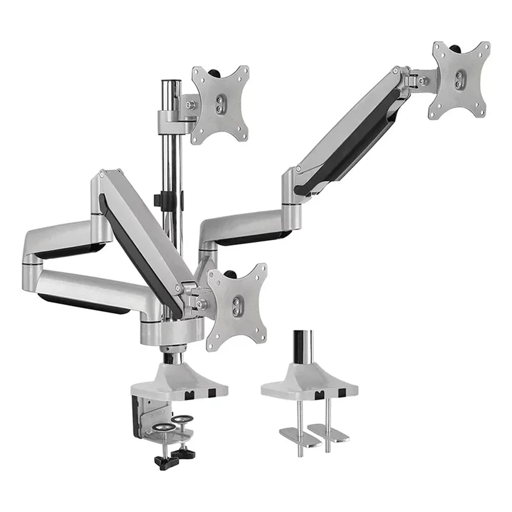 Skill-Tech-Triple-Pole-Gas-Spring-Monitor-Arm-SH100-C036