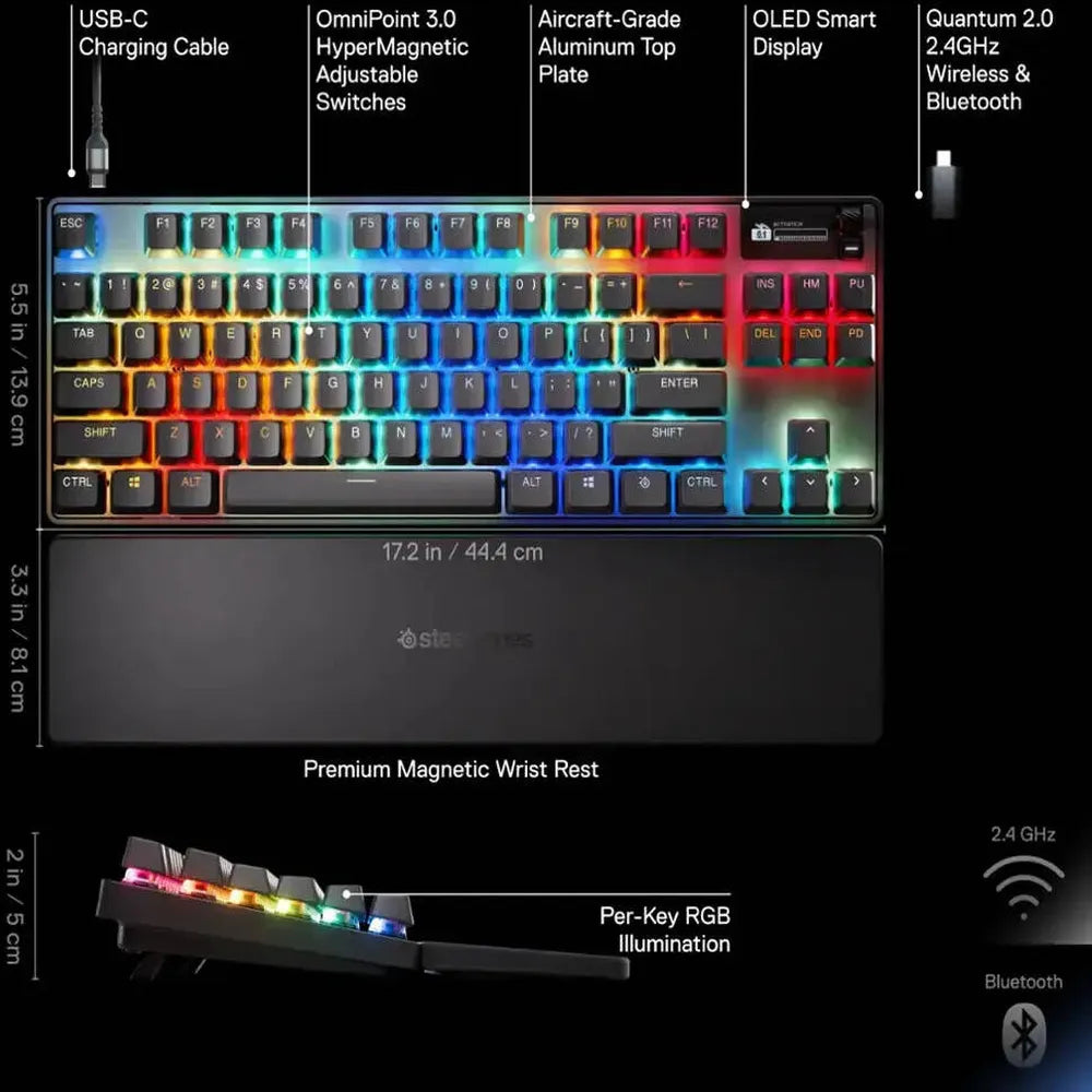 SteelSeries-Apex-Pro-TKL-Wireless-Gen-3-Gaming-Keyboard-64871