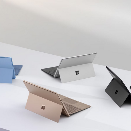 Microsoft Surface Pro 11 Copilot+ PC, Snapdragon X Elite Processor, 16 GB RAM, 512 GB SSD, 13" Pixel Sense Flow Display, 5G, Windows 11 Pro, Platinum, 1 Year Warranty | ZFB-00006