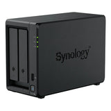 Synology DiskStation DS725+ 2 BAY Tower NAS BOX, AMD Ryzen R1600 Processor, 4GB RAM, High-speed storage, Hot Swappable Drive, 2.5GbE connectivity, RJ-45, USB-C, 1 Year Warranty | DS725-PLUS