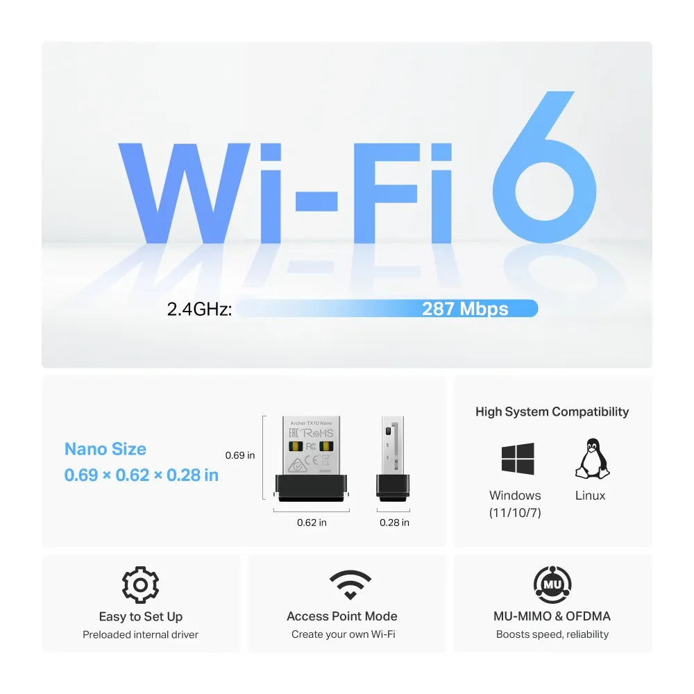 TP-Link-Archer-Nano-Wireless-USB-Adapter-ARCHER-TX1U