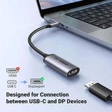 Ugreen-10CM-USB-C-To-DisplayPort-Cable-15575