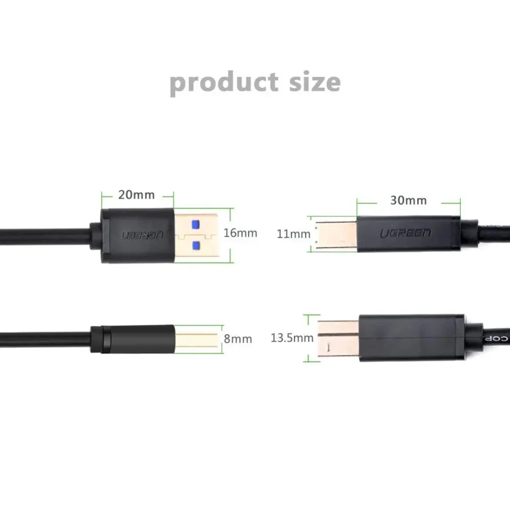 Ugreen-2M-USB-3-0-A-To-B-Printer-Cable-10372
