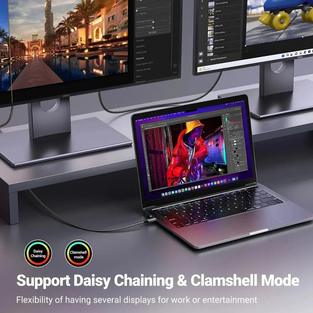 Ugreen-USB-C-To-DisplayPort-3M-Cable-25839