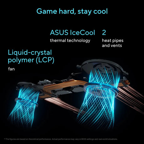 ASUS V16 Intel Core 5 210H Processor, 16 GB RAM, 512B SSD, 6 GB NVIDIA RTX 4050, 16" WUXGA Display, Windows 11 Home, English & Arabic Keyboard, 1 Year Warranty | V3607VU-RP038W