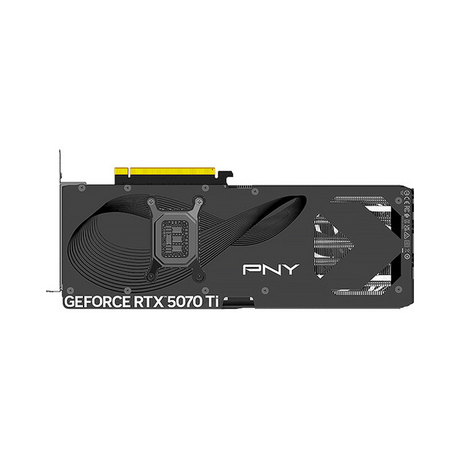 PNY GeForce RTX 5070 Ti VERTO Triple Fan OC Edition Graphics Card, GDDR7 16 GB 256-bit Memory, HDMI 2.1b, DP 2.1b Outputs, PCI Express 5.0, 2790 MHz Boost Clock, 896  GB/s Memory Bandwidth, 1 Year Warranty | VCG5070T16TFXPB1-O