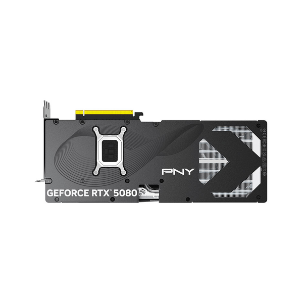 Видеокарта PNY GeForce RTX 5080 EPIC-X Triple Fan OC Edition, память GDDR7 16 ГБ 256 бит, выходы HDMI 2.1b, DP 2.1b, PCI Express 5.0, тактовая частота в режиме разгона 2625 МГц, пропускная способность памяти 960 ГБ/с, гарантия 1 год | VCG508016TFXPB1-O