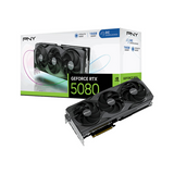 Видеокарта PNY GeForce RTX 5080 EPIC-X Triple Fan OC Edition, память GDDR7 16 ГБ 256 бит, выходы HDMI 2.1b, DP 2.1b, PCI Express 5.0, тактовая частота в режиме разгона 2625 МГц, пропускная способность памяти 960 ГБ/с, гарантия 1 год | VCG508016TFXPB1-O