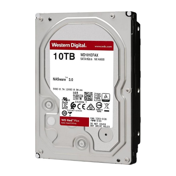 WESTERN DIGITAL RED PLUS 10TB HDD SATA | WD101EFBX