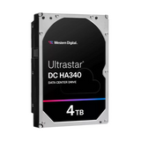 WD Ultrastar DC HA340 Data Center SATA HDD, 4TB, 7200 RPM, 267 MB/s Data Transfer Speed, 256MB Cache, 1 Year Warranty | WUS721204BLE6L4
