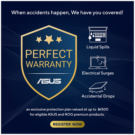 ASUS Vivobook 14 Intel Core 5 120U Processor, 16 GB RAM, 512 GB SSD, 14" FHD Display, Windows 11 Home, English & Arabic Keyboard, Black, 1 Year Warranty | X1404VA-EB385W