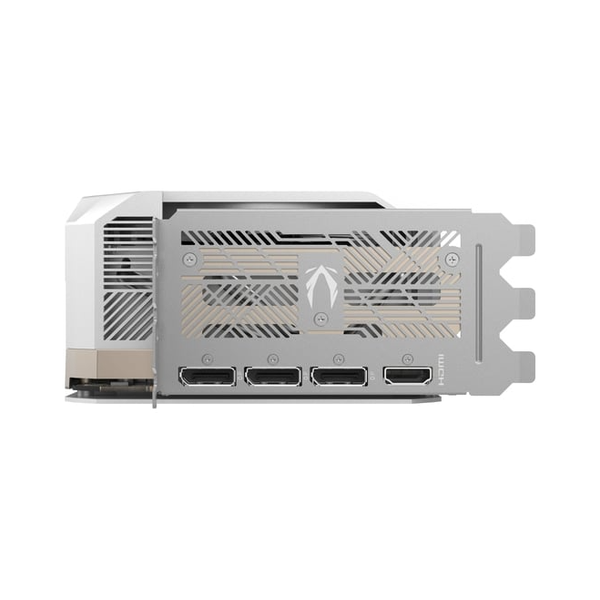 Zotac Gaming GeForce RTX 5080 SOLID OC Edition Graphics Card, GDDR7 16 GB 256-bit Memory, HDMI 2.1b & DP 2.1b Outputs, PCI Express 5.0, 2640 MHz Boost Clock, 30  GBps Memory Clock, White, 1 Year Warranty | ZT-B50800Q-10P