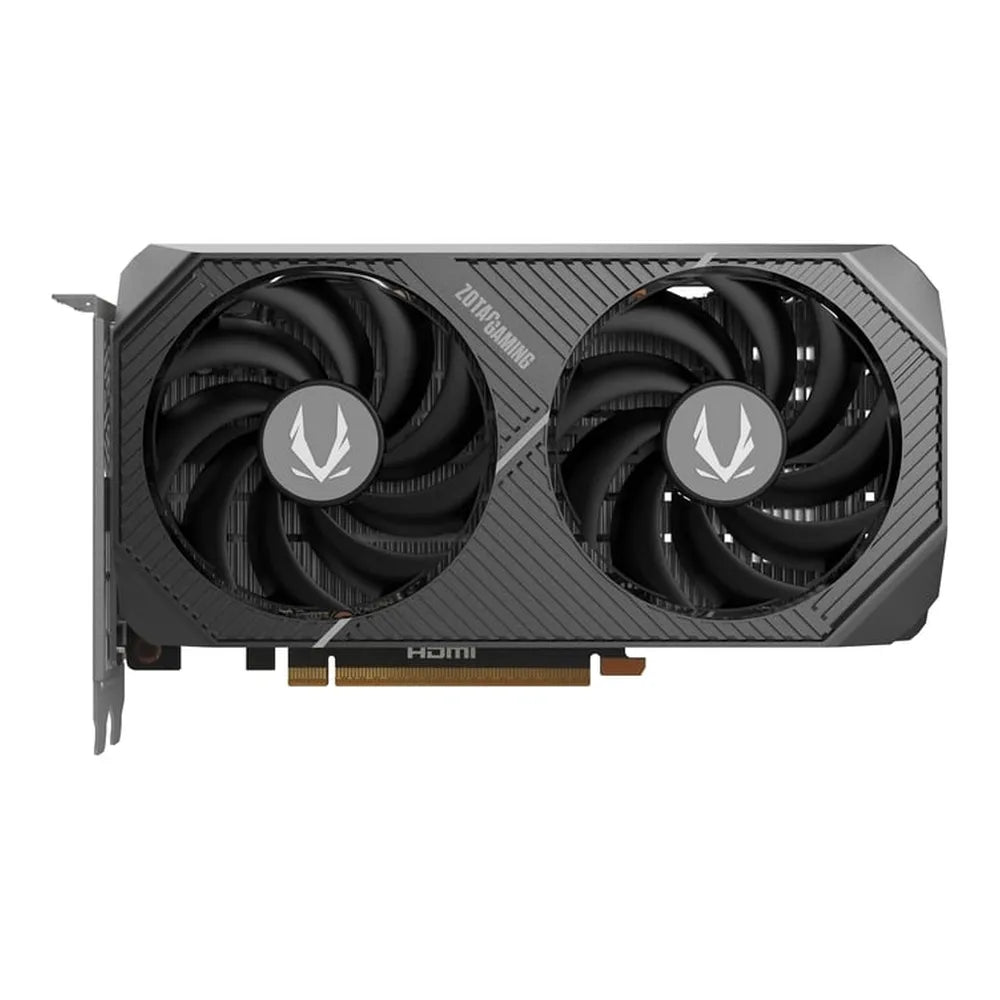 Zotac Gaming NVIDIA GeForce RTX 5050 Twin Edge OC Graphics Card, GDDR6 8GB 128-bit Memory, HDMI & DP Outputs, PCI Express 5.0, 2602 MHz Engine Clock, 20 Gbps Memory Clock, 1 Year Warranty | ZT-B50500H-10M