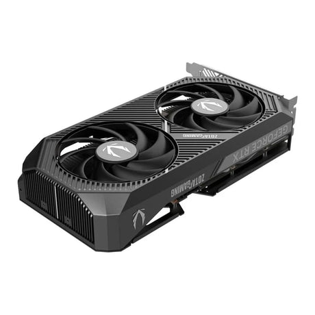 بطاقة الرسوميات Zotac Gaming NVIDIA GeForce RTX 5050 Twin Edge OC، ذاكرة GDDR6 بحجم 8 جيجابايت 128 بت، مخرجات HDMI و DP، منفذ PCI Express 5.0، سرعة معالج 2602 ميجاهرتز، سرعة ذاكرة 20 جيجابت في الثانية، ضمان سنة واحدة | ZT-B50500H-10M