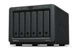 Synology DiskStation DS620slim 6 BAY NAS BOX, Intel Celeron J3355 Processor, 2 GB RAM, 119.1 BTU/hr, Hot Swappable Drive, RJ-45, USB 3.2, 1 Year Warranty | DS620slim