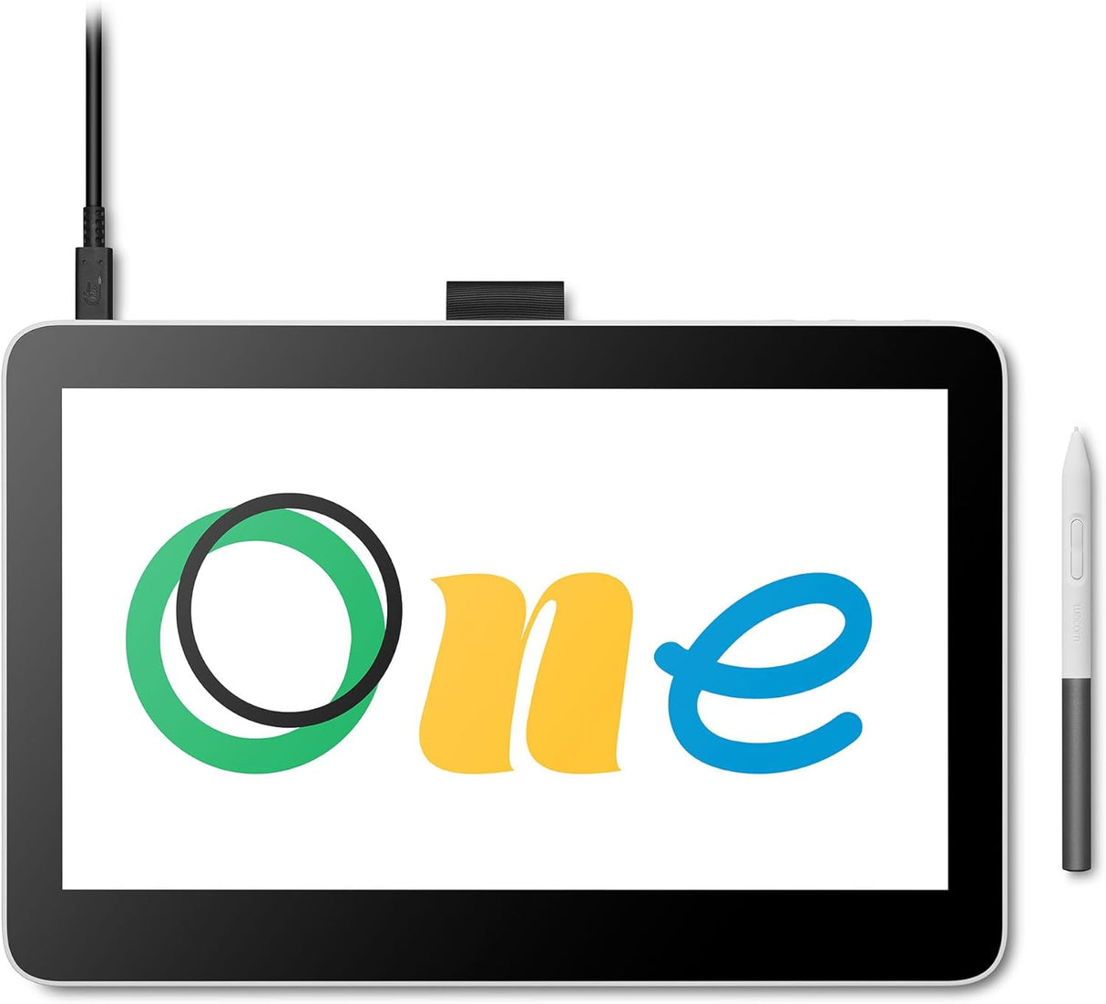 Wacom One 13 touch 13.3" Pen Display, 1 Year Warranty | DTH134W0B